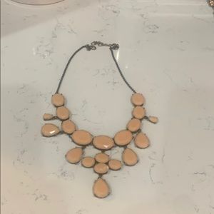 J crew salmon colored choker